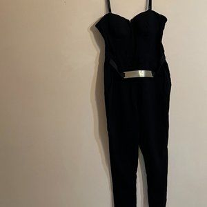MATERIAL GIRL Black Jumpsuit - XL